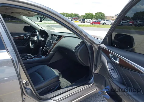 2018 Infiniti Q50 3.0T Luxe from USA, damaged, VIN JN1EV7AP0JM351614